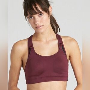 GapFit. Medium Impact Nursing Sports Bra. Wide Band. Size Large.